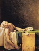 Jacques-Louis David The Death of Marat oil painting artist
